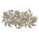 thumbnail image 3 of 20x abalorios de peces de animales, suministros de cuentas, accesorios para hacer joyas DIY, accesorios para suéter, cadenas, pendientes, cremalleras, plata, 3 of 8