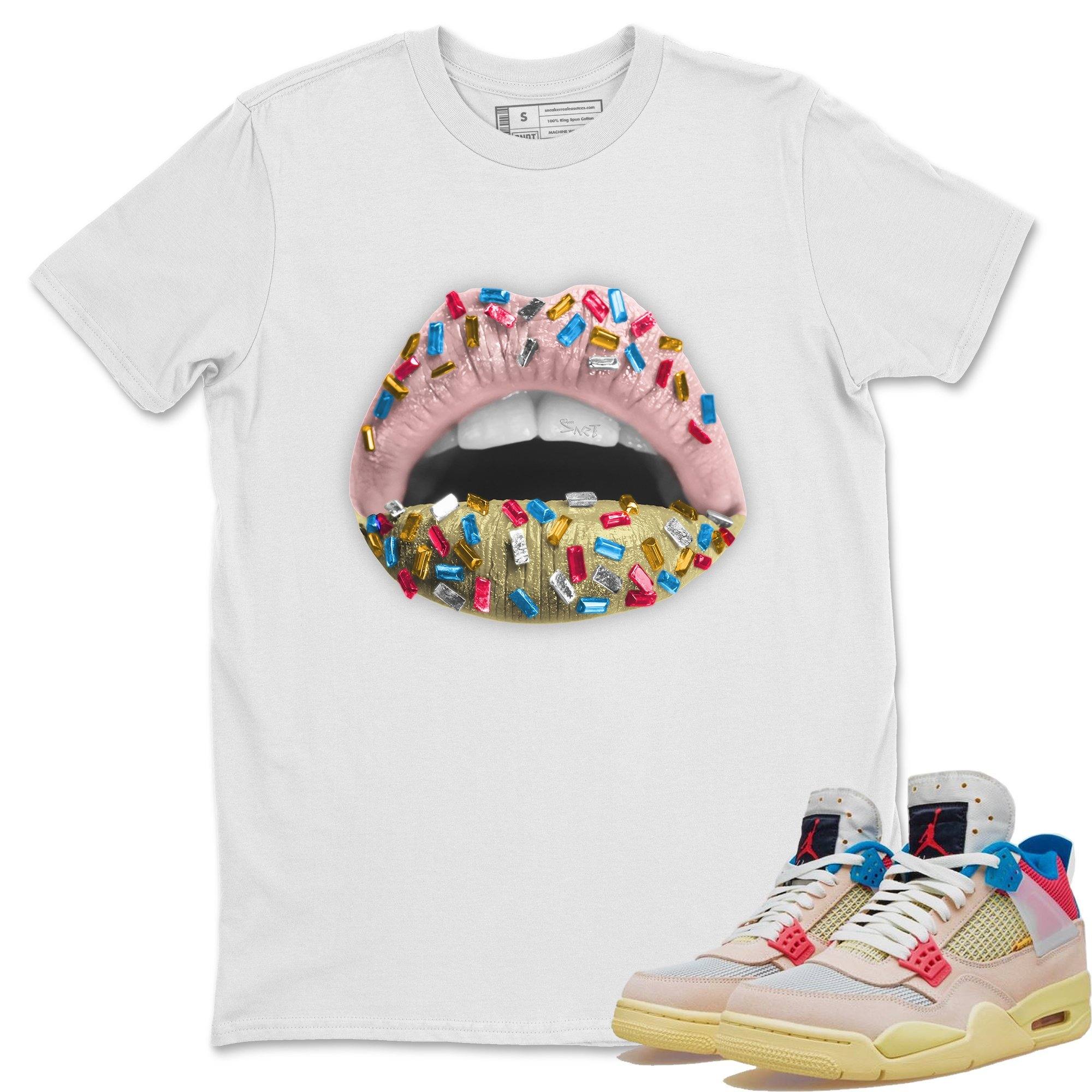 Lips Jewel T-Shirt Jordan 4 Union Guava 