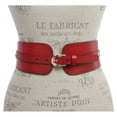 thumbnail image 2 of Women's High Waist Elastic Linked Cowhide Stretch Tapered Comfort Leather Belt, 2 of 3