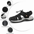 thumbnail image 3 of Rumpra Women’s Hiking Sandals Closed Toe Quick Dry Athletic Water Shoes Beach Sport Mesh Walking Sandals, 3 of 8
