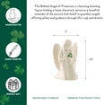 thumbnail image 2 of Belleek Angel of Protection - Handcrafted Guardian Angel Figurine Porcelain Irish Decor, 2.16"L x 2.08"W x 3.3"H, White, 2 of 5