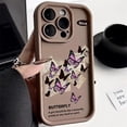 thumbnail image 3 of Black Butterfly Case For Realme C35 C53 C51 C55 C12 C11 C15 C20 C21Y C25 C30 Oppo A17 A16 A15 A53 A54 A55 A57 A58 Reno 8T Cover, 3 of 5