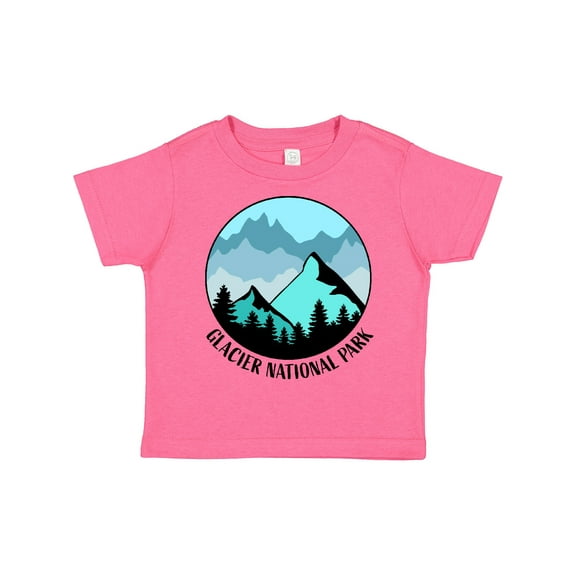 Inktastic Glacier National Park Montana Mountains Boys or Girls Toddler T-Shirt