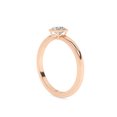 thumbnail image 4 of IGI Certified 1/2 Carat (ctw) Bezel Set Solitaire Engagement Rings For Women, Round Lab Grown Diamond Promise Ring For Her In 14k Rose Gold | F-G, VS-SI Quality (0.50 Ctw) Ring Size-5.5, 4 of 4