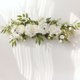 thumbnail image 3 of Cateissary Flores artificiales para oficina, fiesta de boda al aire libre, flores de simulación reutilizables, sala de estar, patio, decoración Decoración Blanco, 3 of 6