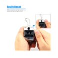 thumbnail image 2 of HLONK 2pcs Heavy Duty Metallic 4- Number Clicker Hand Held Tally Counter Counting Recorder, 2 of 6