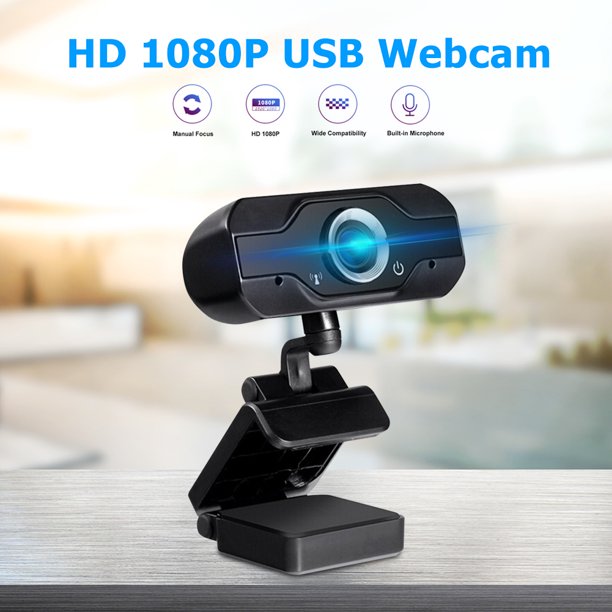 Cámara Web con micrófono para PC TV videoconferencia grabadora de vídeo