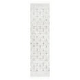 thumbnail image 5 of SAFAVIEH Marrakesh Mortimer Diamond Polyester Area Rug, Ivory/Grey, 9' x 12', 5 of 10
