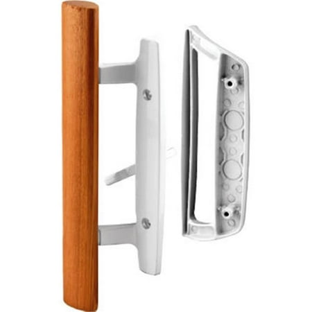 Prime Line 143532 Sliding Patio Door Handle Set 44 White