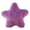 Purple, variant on Homerr Star-shaped Pillow Furry Heart Pillow Fluffy Star-Shaped Cushion Soft, Furry Design with Vibrant Color, Ideal for Home Decoration