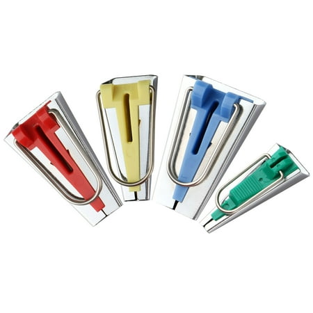 - Fabric Bias Tape Maker Tools, 5 Size 6mm 9mm 12mm 18mm 25mm Fabric Sewing Quilting Bias Binding Maker