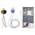 thumbnail image 6 of Funny Cat Toy Hanging Door Type Kitten Interactive Retractable with Suction Cup Toy Chase Exercise , yellow green, 6 of 8