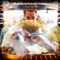 thumbnail image 6 of 24" Built-in Electric Single Wall Oven, 2.47 Cu. Ft. Convection Wall Oven in Stainless Steel 3000W with 8 Baking Modes & 108 Automatic Recipes, Colorful LED Screen Touch Control, Black, 6 of 9