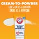 thumbnail image 3 of Desodorante para pies Arm & Hammer, crema a polvo, protección 24 horas, 3 of 8
