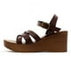 thumbnail image 2 of Sandalias para Mujer Via Bella 215 cafe 26, 2 of 4