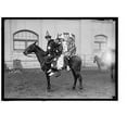 thumbnail image 2 of Historic Framed Print, CLOWNS ON A HORSE, 17-7/8" x 21-7/8", 2 of 9