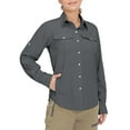 thumbnail image 6 of Little Donkey Andy Women's Stretch Quick Dry UPF50+ Long Sleeve Shirt for Hiking, Travel, Camping Size XL, 6 of 7