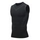 thumbnail image 5 of Camiseta sin mangas de cuello redondo para hombre, blusa informal de verano a la moda de color liso sin mangas con cuello redondo, 5 of 9