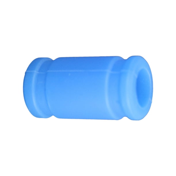 Tubo de escape para tanque de 1/8, reemplazo de tubo de escape RC, junta de silicona RC duradera azul