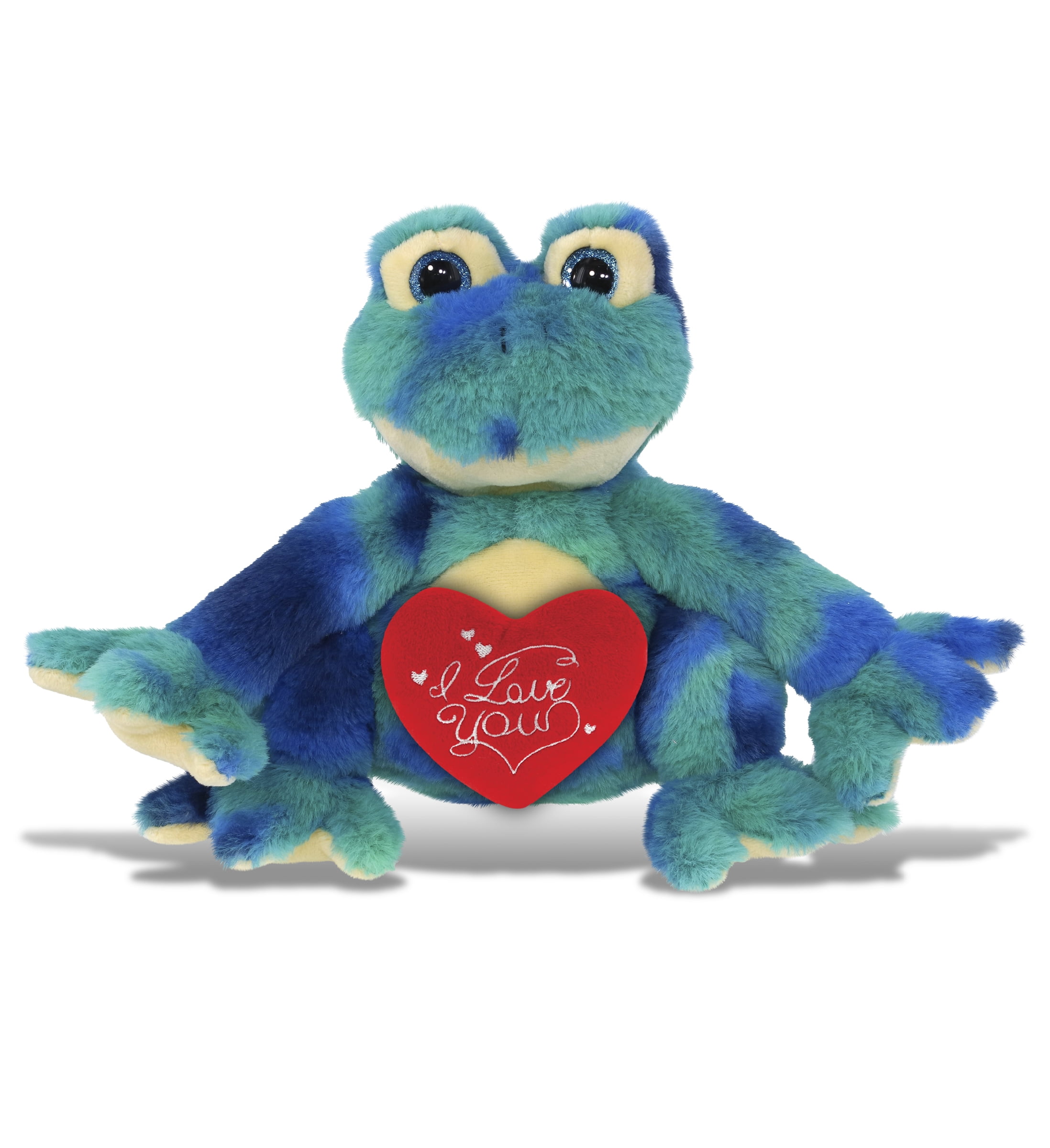 DolliBu Gray Sea Lion Plush - 9 Inch Valentine Stuffed Animal With 'I Love You' Heart & Personalization