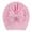 Pink, variant on Toddler Kids Baby Boy Girl Solid Knotted Hat Beanie Bow Headwear Accessories