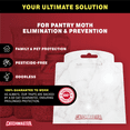 thumbnail image 5 of Catchmaster Pantry Moth Traps with Pheromone Technology - XL Moth Traps - For Use In Kitchen Cabinets and Food Storage - Red, 6PK, 5 of 6