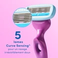 thumbnail image 3 of Schick Hydro Silk Women’s Razor Refills, 3 of 17