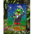 thumbnail image 3 of Carolines Treasures APH0523GF Frog Comedy Routine Flag Garden Size, 3 of 3