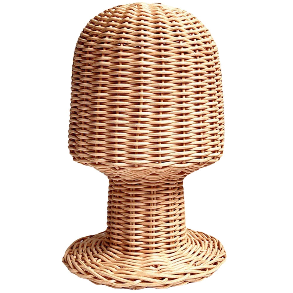 Rattan Hat Stand Holder Decorative Hat Stand Display Rack Hat Holder