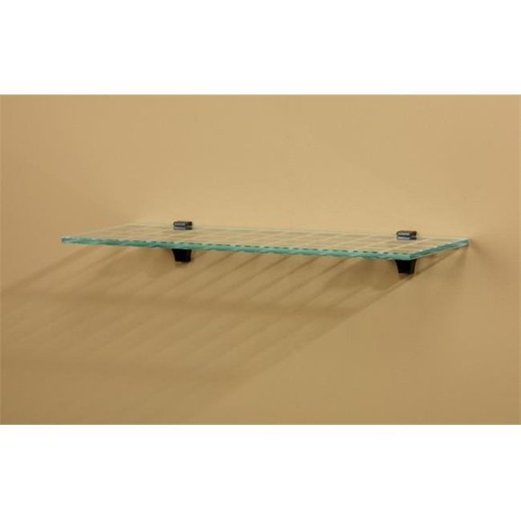 Amore Designs CPTSOPTIQUE Concepts Optique Clear Glass Shelf