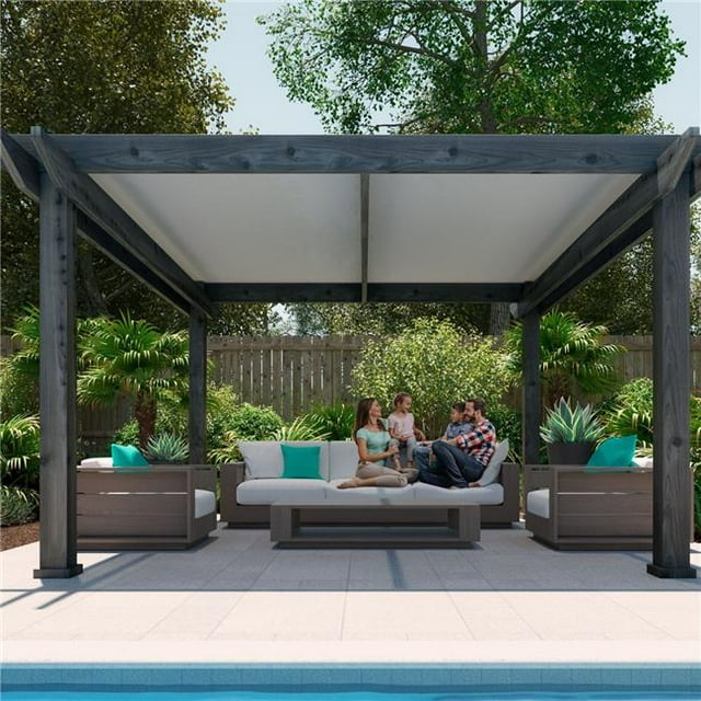 6 x 15 ft. 30 Percent UV Block Shade Fabric, Black