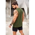 thumbnail image 4 of COOFANDY Men Workout Tank Top 2 Pack Gym Bodybuilding Sleeveless Muscle T Shirts, 4 of 6
