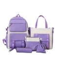 thumbnail image 3 of jiaxiM School Backpacks Multi Pocket Casual Lightweight Durable School Bag Set for Ages 5th 6th 8th 10th, Middle Elementary, High School, Travel, Weekend Recreation, 3 of 4