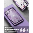 thumbnail image 4 of i-Blason Magma Case for iPhone 11 6.1 inch (2019 Release), Heavy Duty Protection, Full Body Bumper Protective Case with Built-in Screen Protector (Purple), 4 of 7