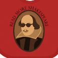 thumbnail image 4 of Inktastic Read More Shakespeare Fun Boys or Girls Baby Bib, 4 of 4