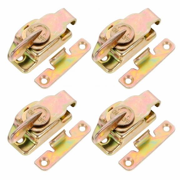 LAMIRO 4 Pcs Dining Table Lock Table Buckles Table Locks Desk Accessories Drawer Buckle Cabinet Lock