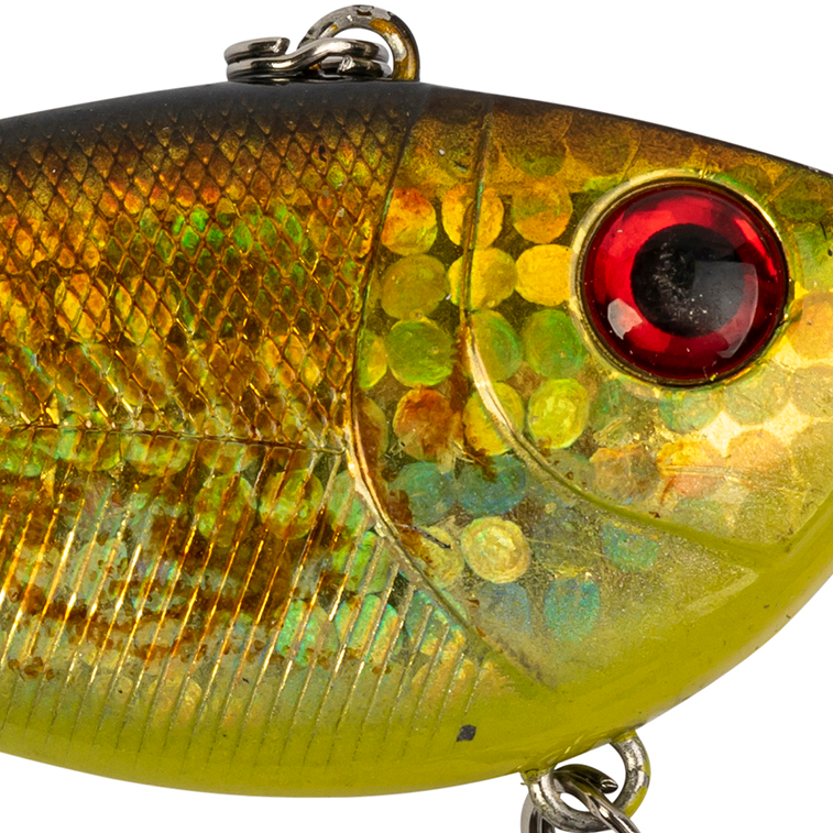 Ozark Trail 7/16 oz Gold Foil Shad Rattle Lure for Bass Fishing