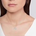 thumbnail image 3 of LeCalla 925 Sterling Silver Light-Weight Sea Life Symbol Pendant Necklace for Women and Teen 18" Inch, 3 of 8