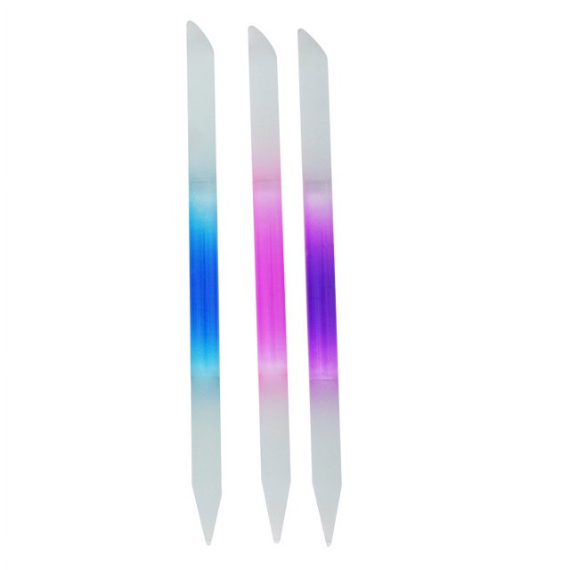 Cylindrical Grit Glass Nail File Glass Polishing Grinding Nail File Nail Tool