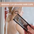 thumbnail image 3 of 2 unids Plátano Clip Lumpytail Pein Peine Clip Clip Herramienta de peinado para mujer, 3 of 4