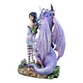thumbnail image 2 of Ebros Amy Brown Romantic Twilight Dragon Courting Fairy Figurine Dragons Are Romantic Statue Fantasy Collectible 8"H, 2 of 5