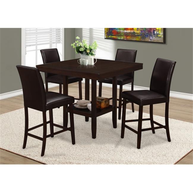 42 X 42 in. Counter Height Dining Table - Cappuccino - Walmart.com