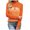 Orange, variant on Vedolay Women's 2023 Sweaters Womens 2023 Fall Casual Oversized Lapel Collar V Neck Long Sleeve Pullover Sweaters,Orange S
