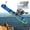 Package D, variant on Catapult Fishing Rod,Portable Slingshot Fishing Reel Combo, Compact Rocket Launcher Fishing Pole for Saltwater & Freshwater, Easy Cast Bait Launcher Travel Gear