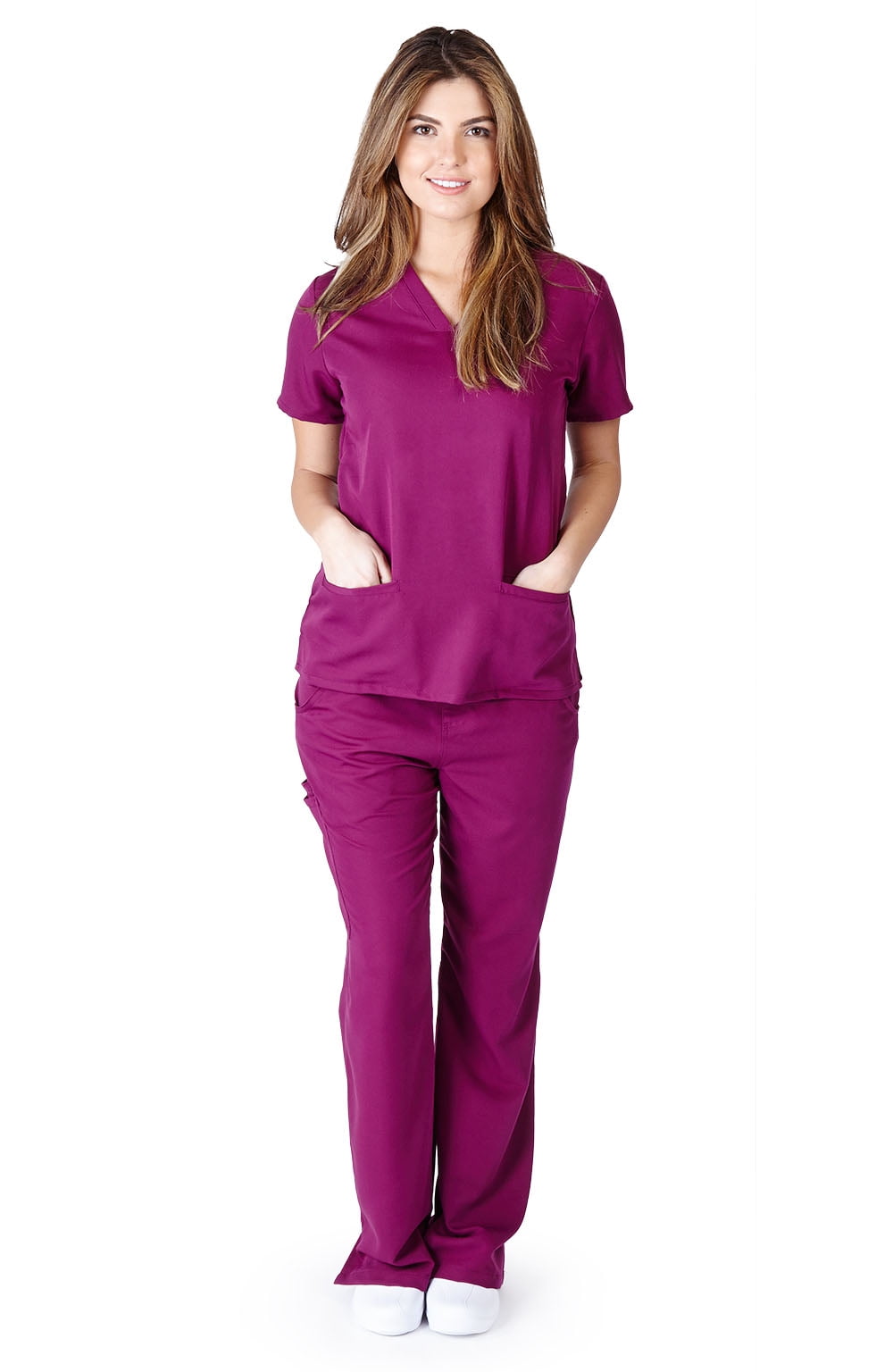 M&M SCRUBS Ultra Soft Stretch Junior fit scrub set 8117 9120