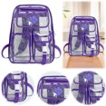thumbnail image 3 of Mochila Bolso Hombro Doble Al Aire Libre PVC Con Correa Ajustable para Mujer, 3 of 9