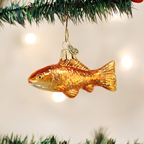 Goldfish Christmas Ornament 