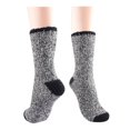 thumbnail image 2 of Calceta Cozy Polo Club para Hombre, Diseño Liso Negro Jaspe con Gris Jaspe 2 Pares Unitalla, 2 of 3