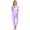 purple, variant on Women s Onesie Pajama Pajamas Bandage One Piece Long Sleep Romper Jumpsuit Bodycon Star Print Sleepwear Pjs Sets Soft Zip Up Thin Plus Size Cute Body