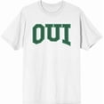 thumbnail image 3 of French Oui Adult White Crew Neck Short Sleeve Tee-XXL, 3 of 4